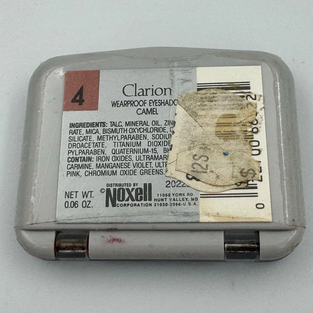 Clarion Eyeshadow Eyeshadows Camel Wearproof NOS Vintage‎